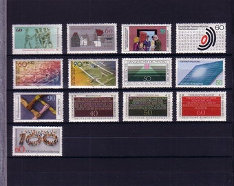 Deutschland BRD aus 1981 | Briefmarken postfrisch als Sammlung