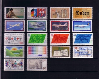 Deutschland BRD aus 1980 | Briefmarken postfrisch als Sammlung