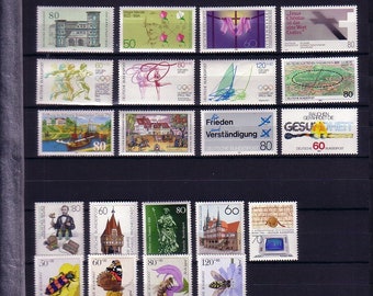 Deutschland BRD aus 1984 | Briefmarken postfrisch als Sammlung
