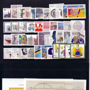 Germany | BRD 1990-1994 | mint | stamps | as a collection