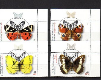 Papillons | Allemagne | Timbres estampillés