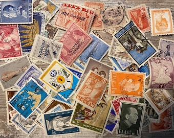 Greece | 50 x unused and cancelled | stamps