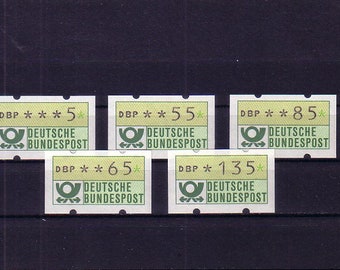 Deutschland | BRD Automatenmarken | Posthorn | Briefmarken postfrisch