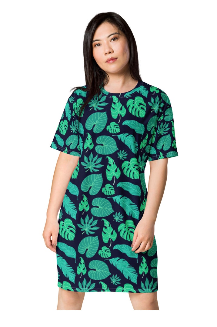 blue sparkly flowy dress Green Monstera Corset Eyelet Maxi Dress – FARM Rio