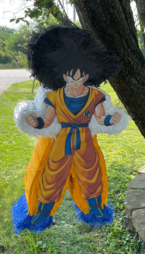 Goku Piñata 28x 15x 5 - Etsy Norway Goku Piñata 28x 15x 5 - Etsy Norway