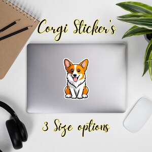 Corgis Cartoon niedlicher Sticker