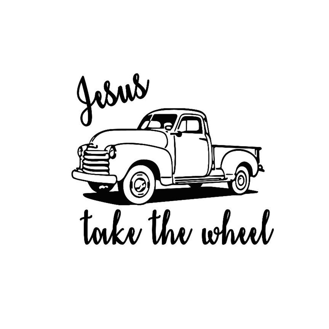 Jesus Take the Wheel Etsy