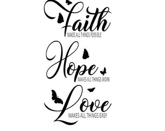 Faith Hope Love