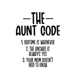 Le code de la tante