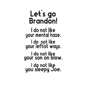 Let&#39;s Go Brandon