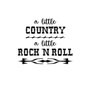 Un peu de country, un peu de rock n roll