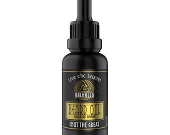 Beard Oil - Cnut the Great by Valhalla Live the Legend