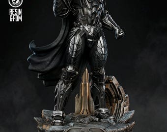 General Zod Fan Art 3D Printed Resin Statue Designed by B3Dserk