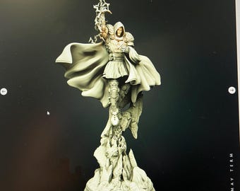 Marvel's Dr. Doom Fan Art 3D printed resin statue by Wicked