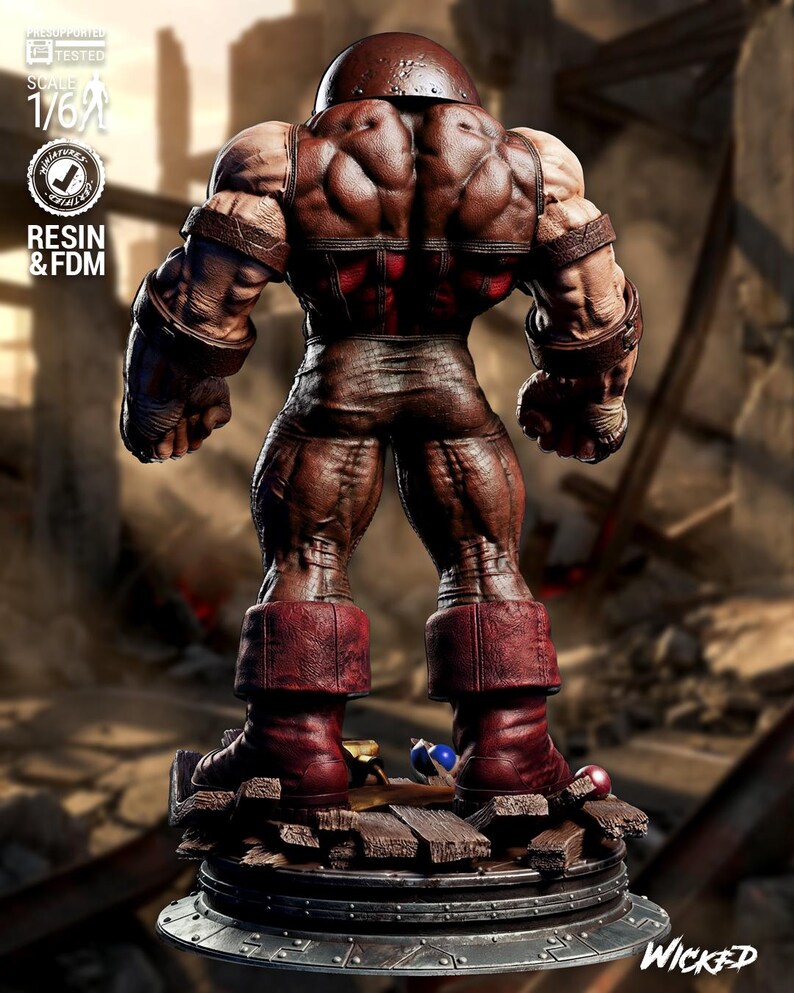 THE JUGGERNAUT Fan Art Designed by Wicked Printed by Iron Vault Prints ...