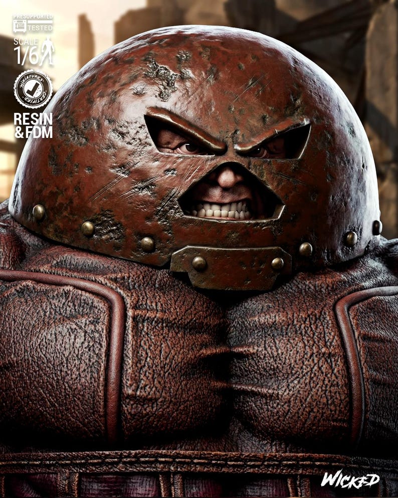 THE JUGGERNAUT Fan Art Designed by Wicked Printed by Iron Vault Prints ...