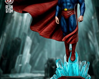 Superman Kingdom Come Resin Fan Art Statue Designed by B3dserk - Etsy