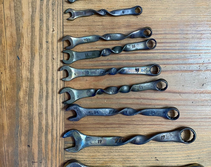 Twisted Wrench Set Etsy