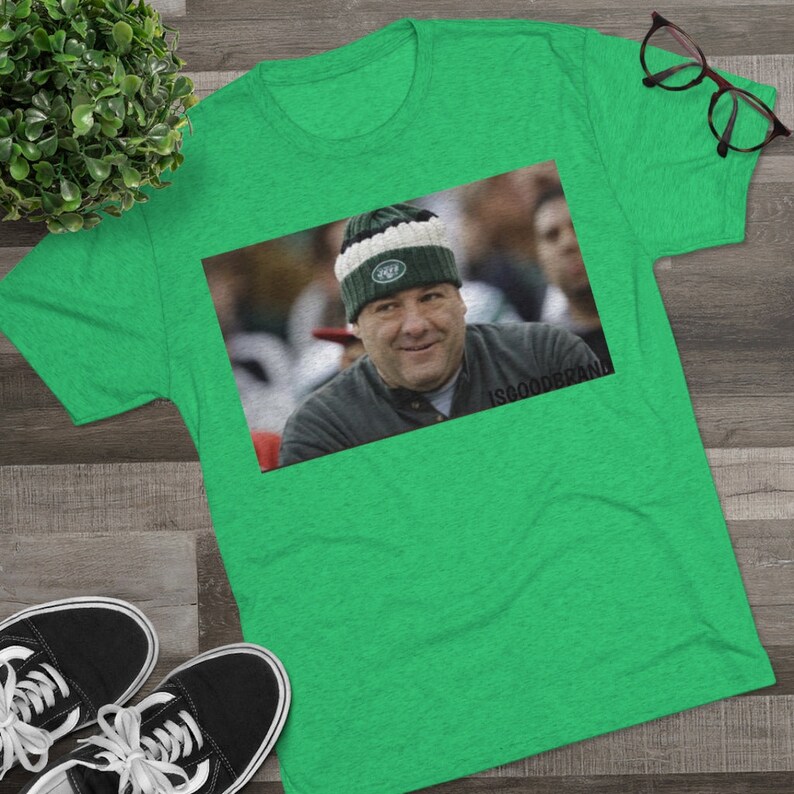 James Gandolfini Jets Shirt Etsy