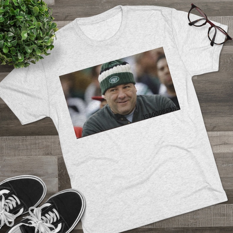 James Gandolfini Jets Shirt Etsy