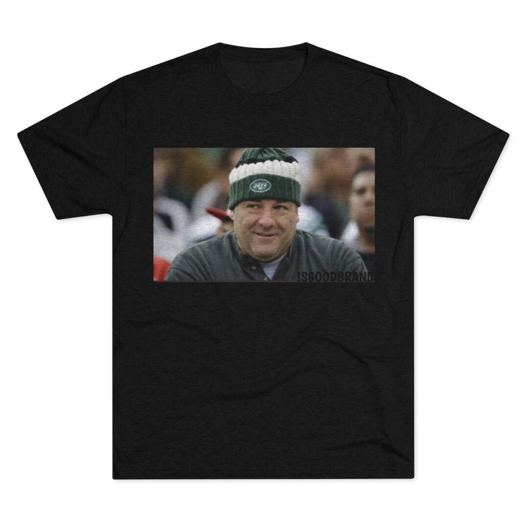 James Gandolfini Jets Shirt Etsy