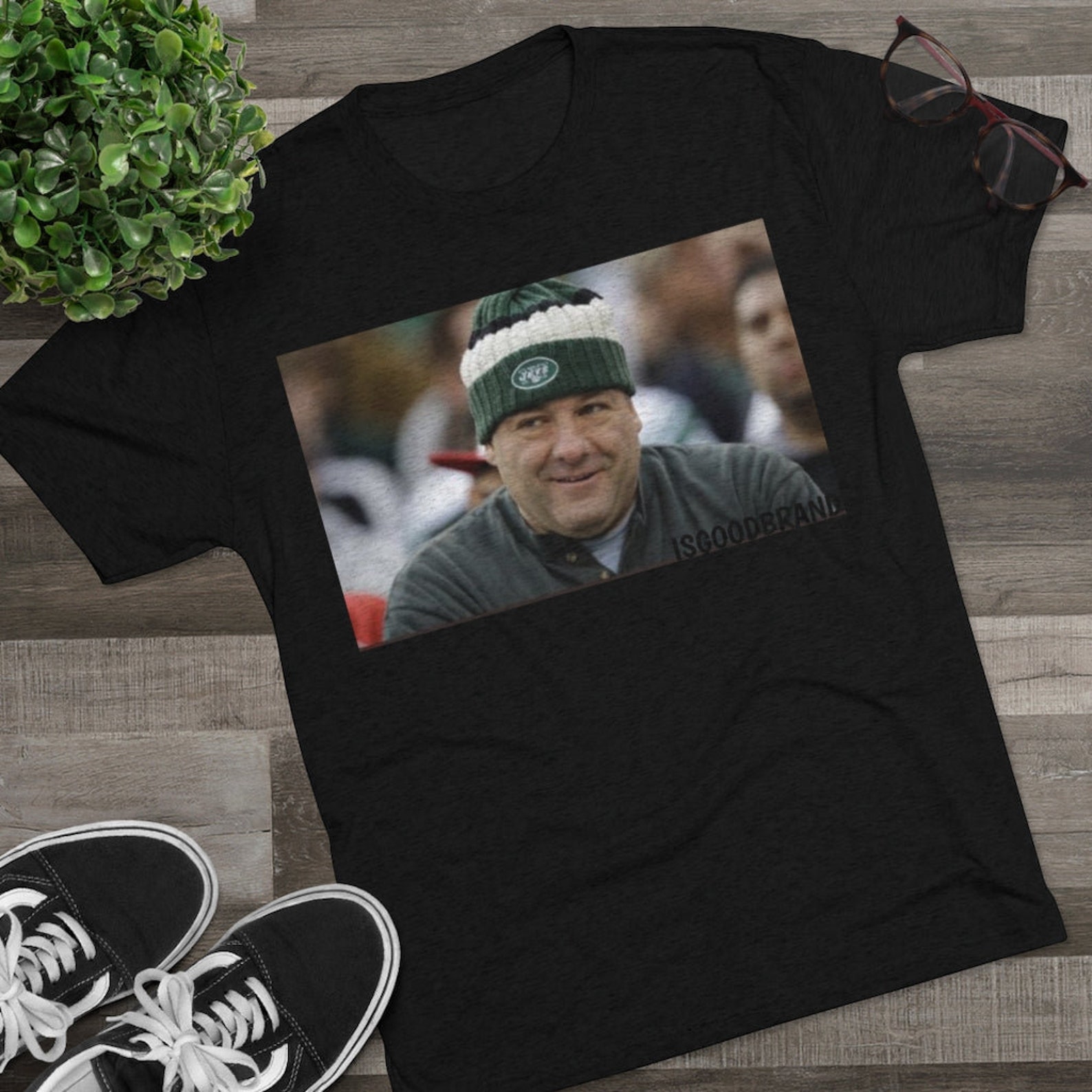 James Gandolfini Jets Shirt Etsy