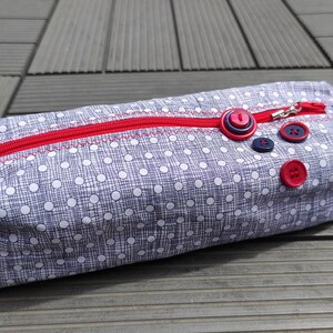Trousse d'école bleu blanc rouge