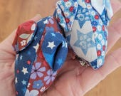 Handcrafted Catnip Toy Mouse, 4th of July, Mystery Matchie Mousie, Randomly Selected