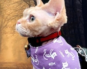 Halloween Cat Bandana – Zombeh Kitteh, No-Collar Pet Accessory for Cats & Small Dogs