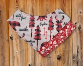 Cat Bandana - "Be Adventurous" - Adventure Hiking Cat + Small Dog Bandana / No Collar Needed