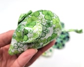 St Patrick's Day Catnip Toy Mouse - Mystery Matchie Mousie