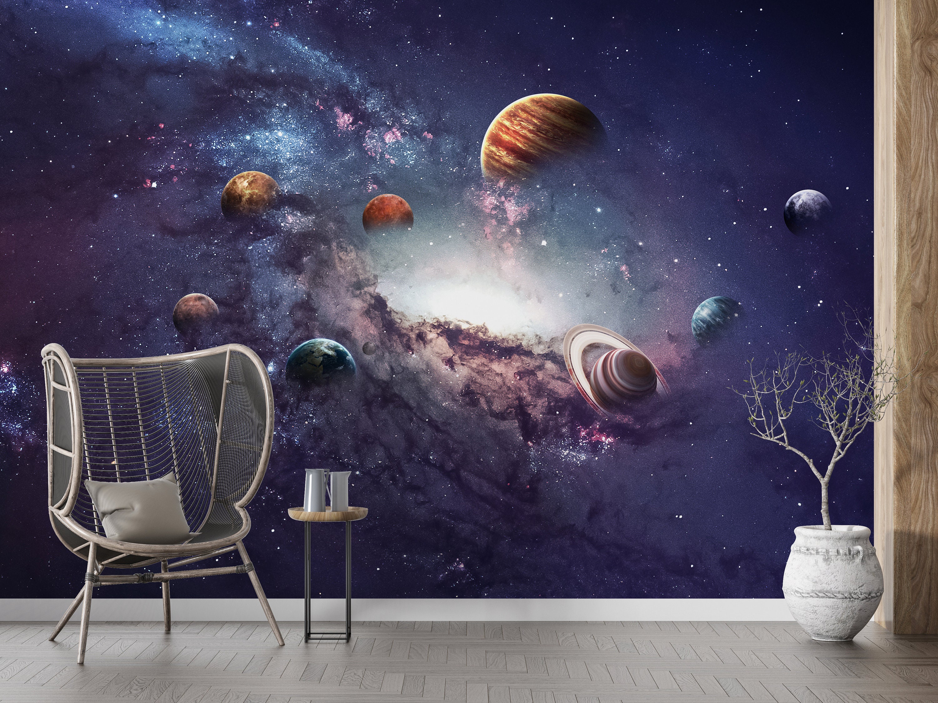 Space Wallpaper - Etsy Space Wallpaper - Etsy