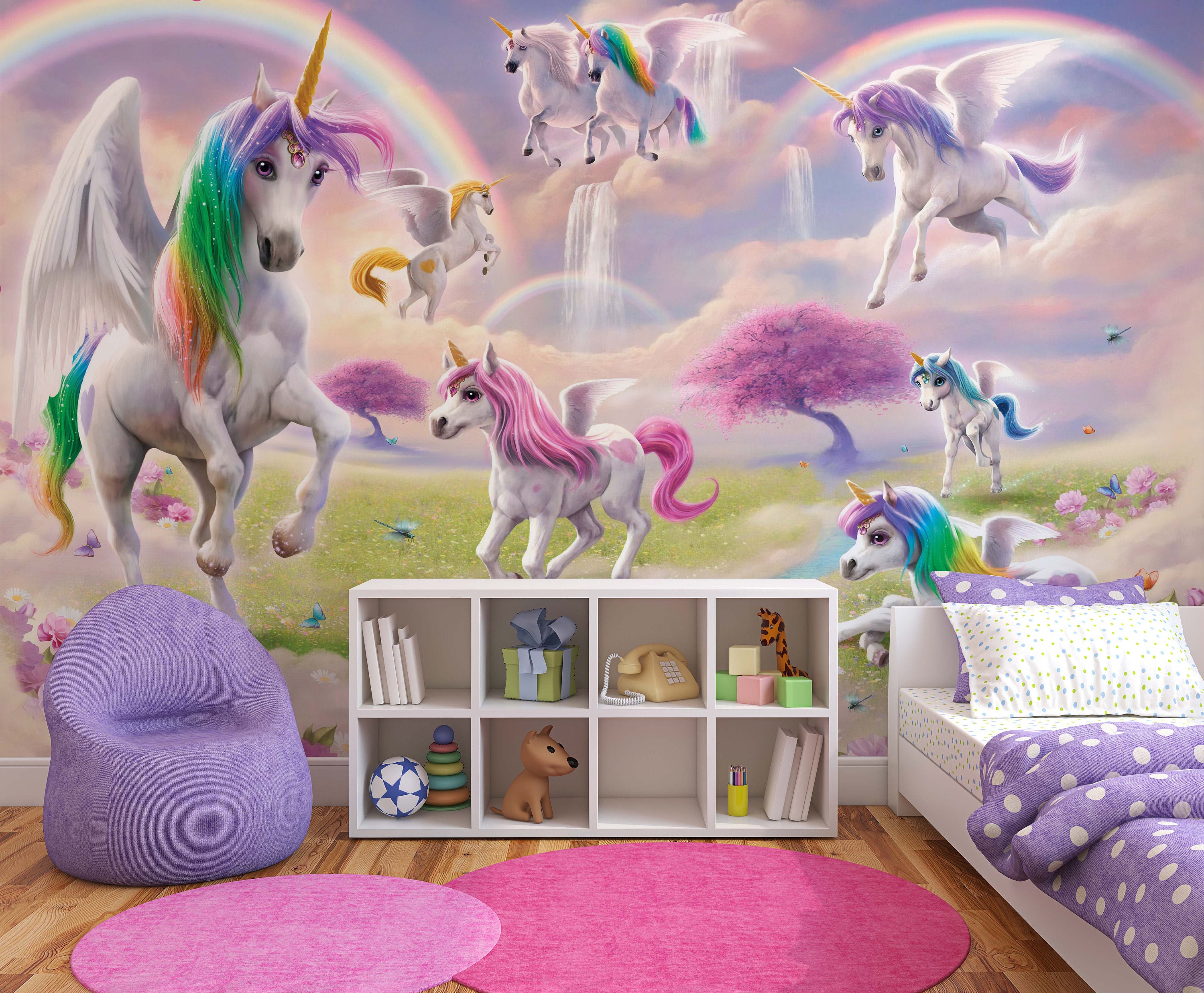 Kids Peel And Stick Removable Wallpaper  200 Colors