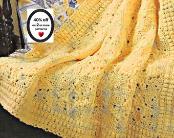 RETIRING-SOON=  Crochet Baby Blanket Pattern • Simple Newborn Throw • Classic Afghan PDF Design
