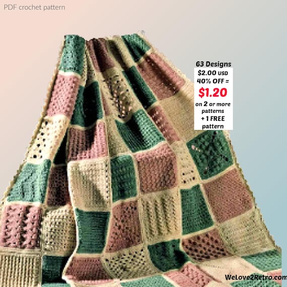 ラグ・カーペット vintage granny blanket blanket Handmade Granny Square Crochet Blanket~Vintage ~62” X 43” ~Super