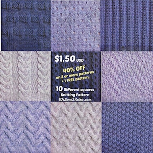 PENSIOENUITVERKOOP*** Gebreid Afghaans patroon pdf – Easy Lap Blanket, Cozy Throw, Quick Beginner