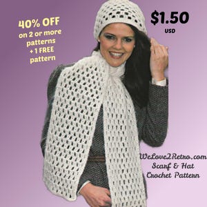 287 Crochet Hat and Scarf Pattern Set – Snuggle into Winter with Chunky Beanies, Handmade Warmth, Handmade Wool Hat Designs for Women