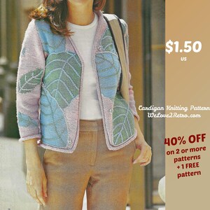 541 Unique EASY Knit Cardigan Pattern –Easy Jacket Knitting for Women, Beginner-Friendly PDF Design, DIY Knit Cardigan Jacket, Easy Tutorial