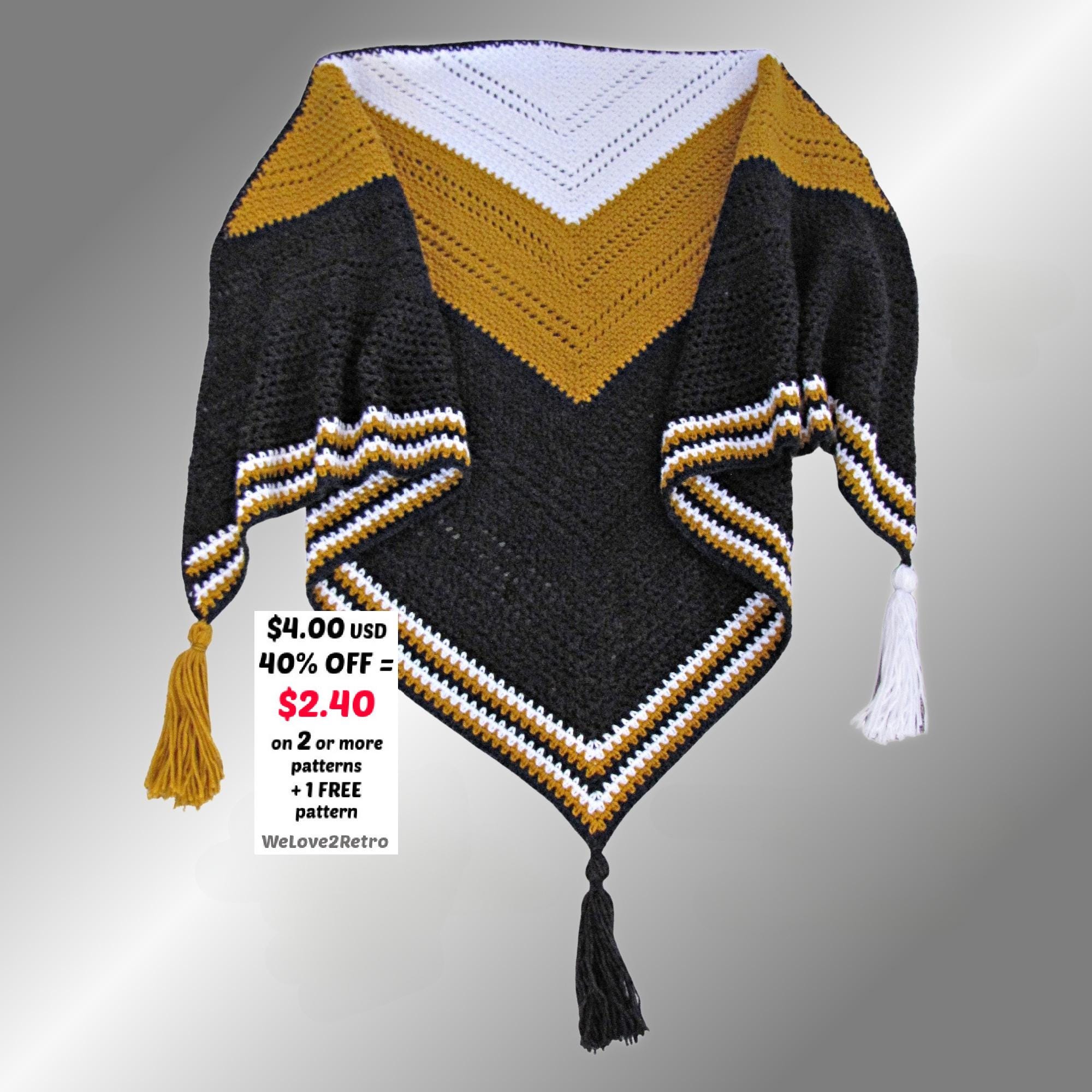 RETIREMENT-SALE*** Easy Crochet Triangle Shawl Pattern PDF ...