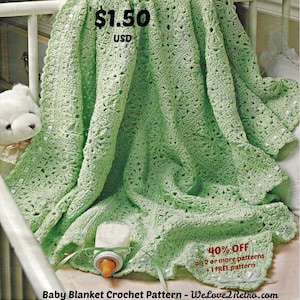 1100 Coziest Baby Blanket Crochet Pattern, crochet baby blanket, crochet baby afghan, crochet blanket, crochet for babies, vintage patterns.