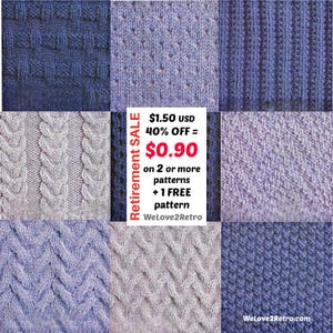 RETIREMENT-SALE***  Knit Afghan Pattern – Easy Lap Blanket, Cozy Throw, Quick Beginner Knitting PDF