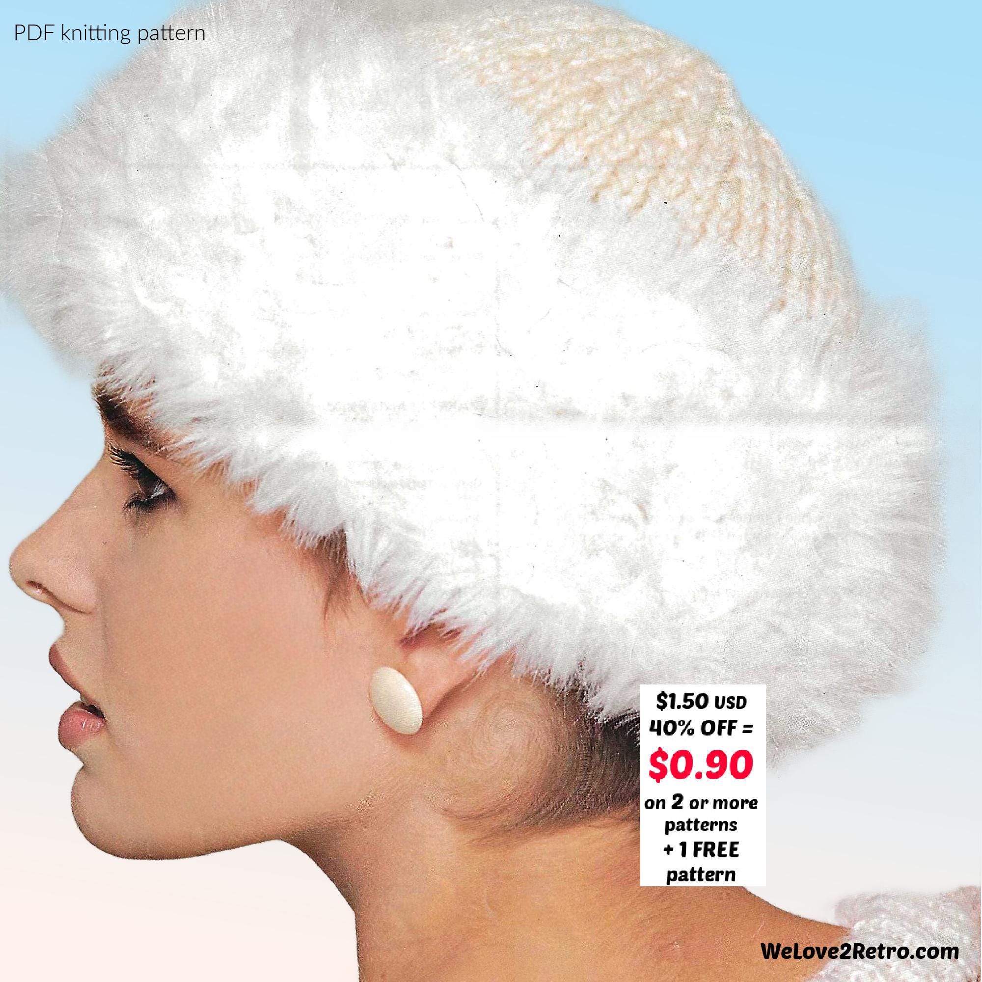 Vintage Fuzzy Hat - Etsy