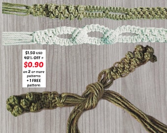 マクラメベルトの作り方 | PDFダウンロード | 初心者向け、シンプルで