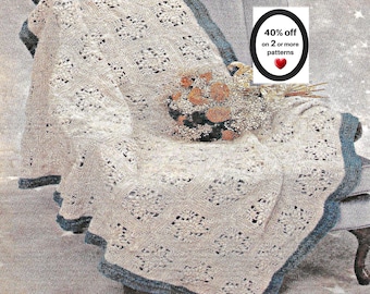 RETIREMENT-SALE* Granny Square Afghan Pattern • Vintage Crochet Throw • PDF Blanket Design