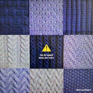 LIQUIDACIÓN POR JUBILACIÓN* Patrón de manta de punto fácil • Manta vintage acogedora • Manta de regazo de punto retro en PDF
