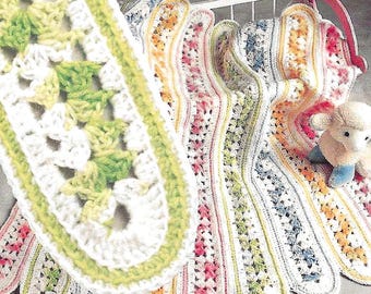 廃盤セール*** 簡単かぎ針編みアフガンブランケット - 初心者向け
