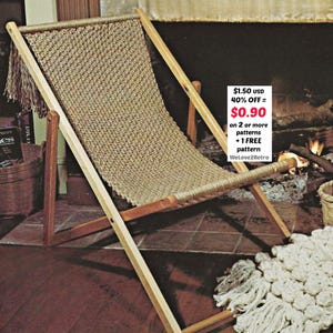 RETIREMENT-SALE***  Boho Macrame Pillow & Chair Pattern PDF – Easy Handmade Home Decor Set
