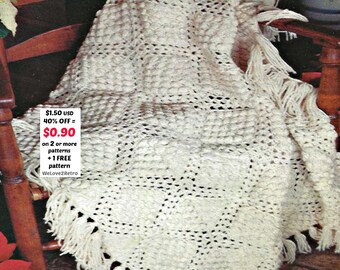 RETIREMENT‑SALE*** Crochet Baby Blanket Pattern PDF • Vintage Lacy Stroller Cover • Classic Design