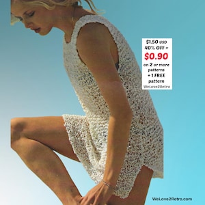 REBAJAS POR JUBILACIÓN*** Túnica playera ligera y bohemia (PDF, patrón para principiantes)