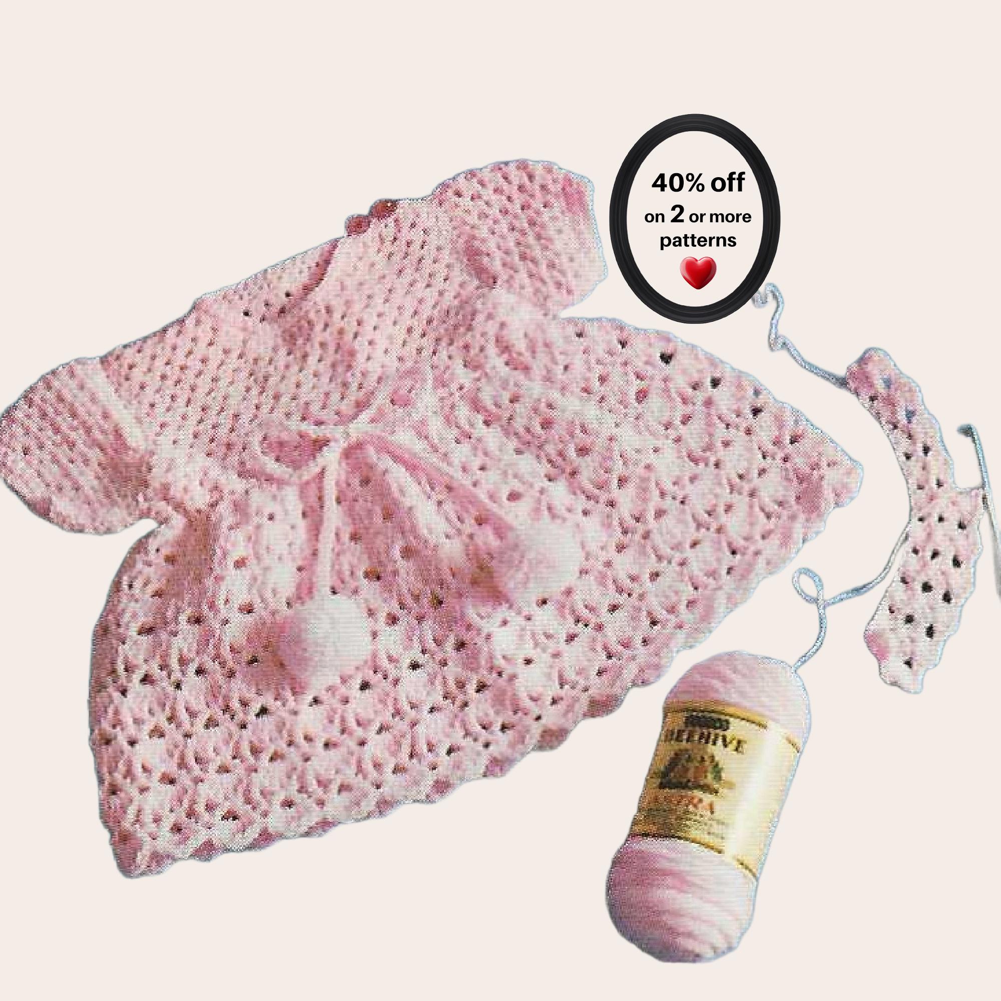 Lacy Crochet Baby Dress Pattern